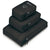 Osprey Black Ultralight Packing Cube Set