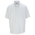 Edwards Men's Grey Stripe Short Sleeve Oxford Shirt