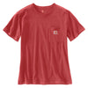 Carhartt Women's Cranberry WK87 Workwear Pocket Short Sleeve T-Shirt
