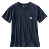 Carhartt Women's Navy WK87 Workwear Pocket Short Sleeve T-Shirt