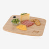 Leed's Black FSC Large Bamboo Cutting Board with Silicone Grip