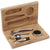 Leed's Natural 4 Piece Bamboo Wine Gift Set