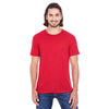 Threadfast Men's Red Fleck Triblend Short-Sleeve T-Shirt