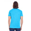 Threadfast Men's Turquoise Fleck Triblend Short-Sleeve T-Shirt