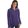 Antigua Women's Dark Purple/Dark Purple Heather Revolve Full Zip