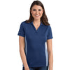 Antigua Women's Navy/White Venture Polo