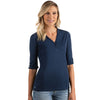 Antigua Women's Navy Accolade Three Quarter Sleeve Top