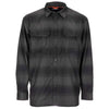 SIMMS Men's Slate Buffalo Blur Plaid Coldweather Long Sleeve Shirt