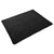 Leed's Black 100% Recycled PET Fleece Blanket with Canvas Pouch