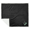 Field & Co. Black 100% Recycled PET Sherpa Blanket