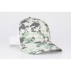 Pacific Headwear Military Green Camo Snapback Trucker Mesh Cap