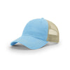 Richardson Women's Columbia Blue/Khaki Garment Washed Trucker Hat