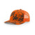 Richardson Inferno/Blaze Orange Mesh Back Kryptek Camo Trucker Hat