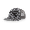 Richardson Black Digital Camo/Charcoal Mesh Back Military Camo Trucker Hat