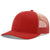 Richardson Red/White Fade Printed Mesh Trucker Hat