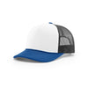 Richardson White/Black/Royal Mesh Back Tri-Color Foamie Trucker Hat