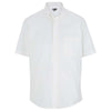 Edwards Men's White Lightweight Short Sleeve Poplin Shirt