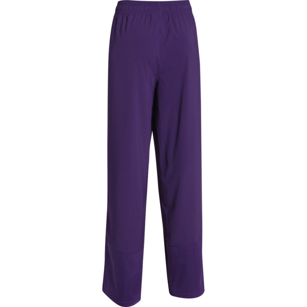 Under Armour Women's Purple Pre-Game Woven Pant