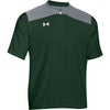 Under Armour Men's Forest Green Triumph Cage Jacket Short Sleeve