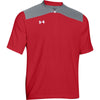 Under Armour Men's Red Triumph Cage Jacket Short Sleeve
