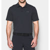 Under Armour Men's Black Playoff Polo Vented