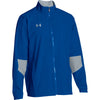 Under Armour Men's Royal/Steel Squad Woven Warm-Up Jacket