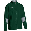 Under Armour Men's Green Squad Woven Warm-Up Jacket