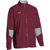 Under Armour Men's Maroon Squad Woven Warm-Up Jacket