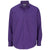 Edwards Men's Purple Lightweight Long Sleeve Poplin Shirt