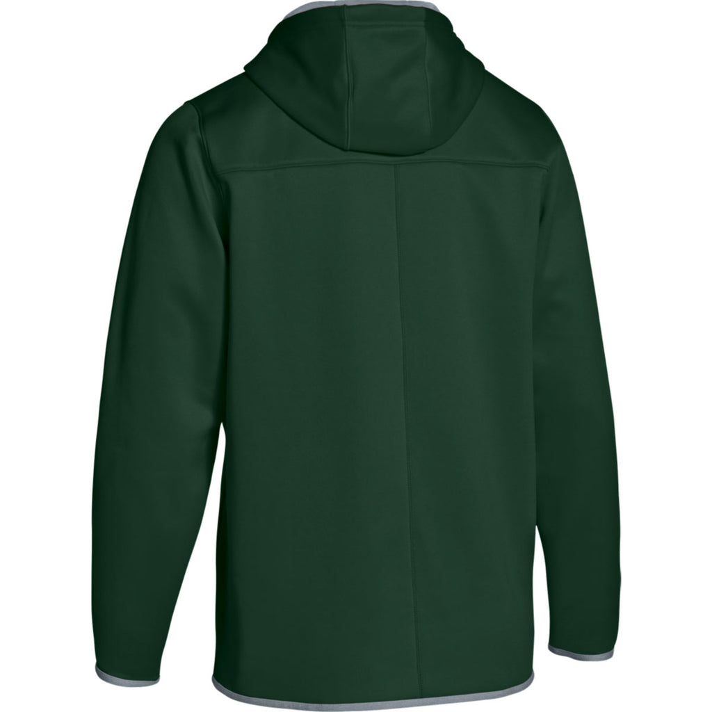 Under Armour Men's Forest Green Double Threat Hoodie