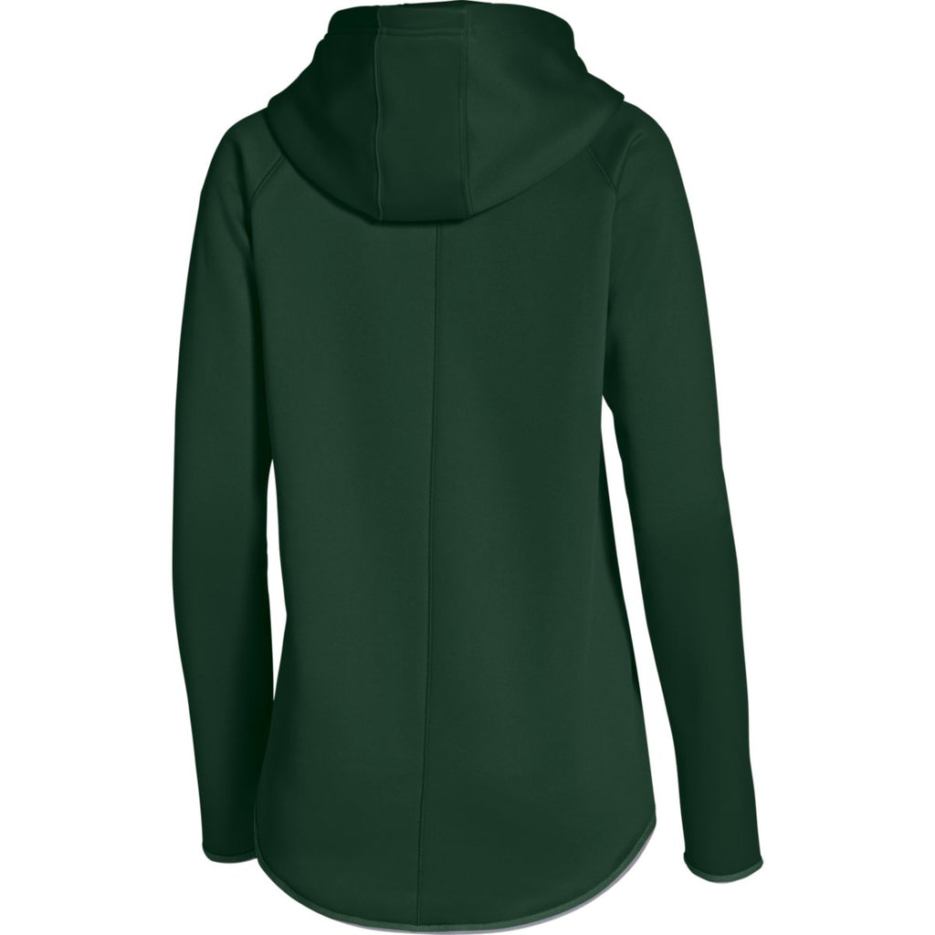 Under Armour Women's Forest Green Double Threat Hoody