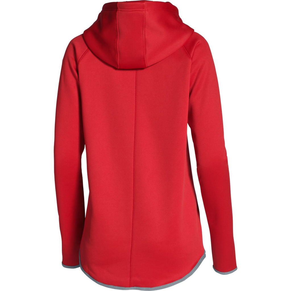 Under Armour Women's Red Double Threat Hoody