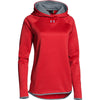 Under Armour Women's Red Double Threat Hoody