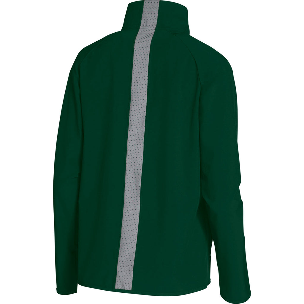 Under Armour Women's Forest Green UA Squad Woven Jacket