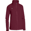 Under Armour Women's Maroon UA Squad Woven Jacket