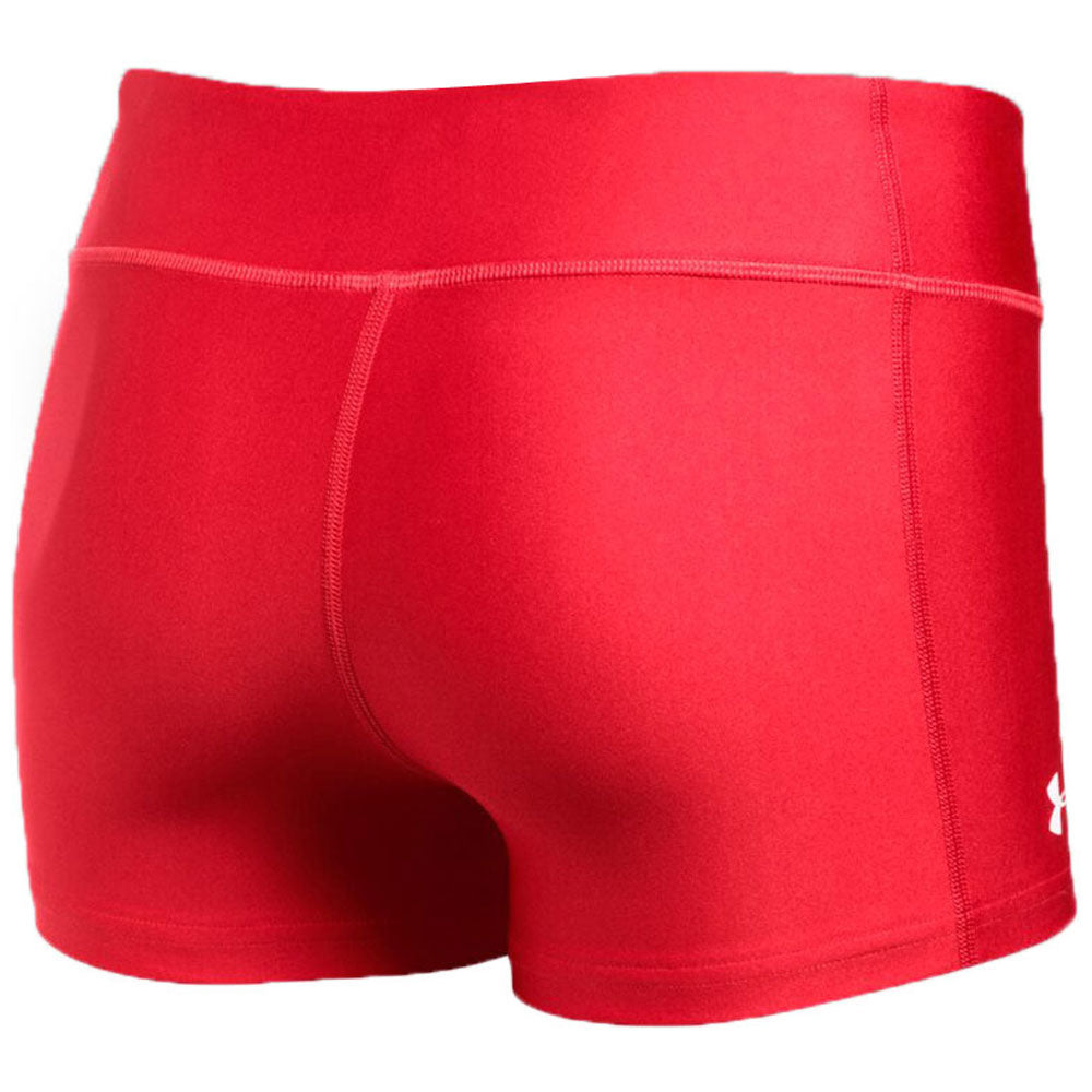 Under Armour Women's Red On The Court Shorts 3"