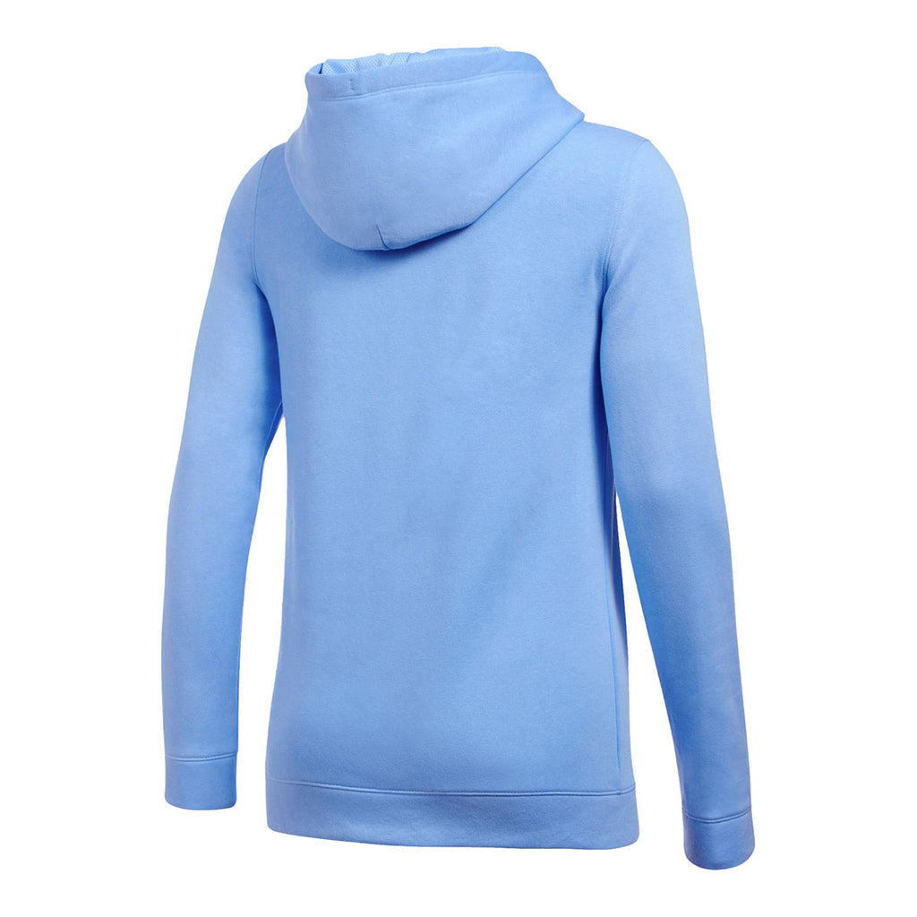 Under Armour Women's Carolina Blue Hustle Fleece Hoody