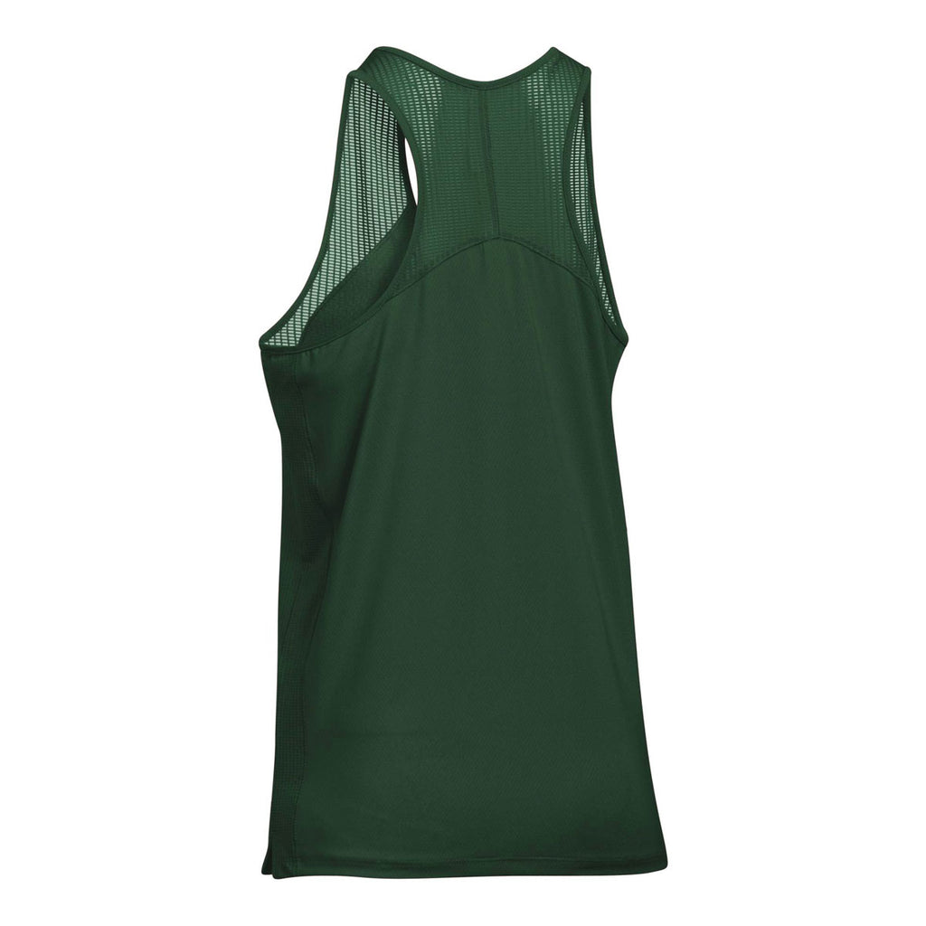 Under Armour Women's Forest Green Game Time Tank
