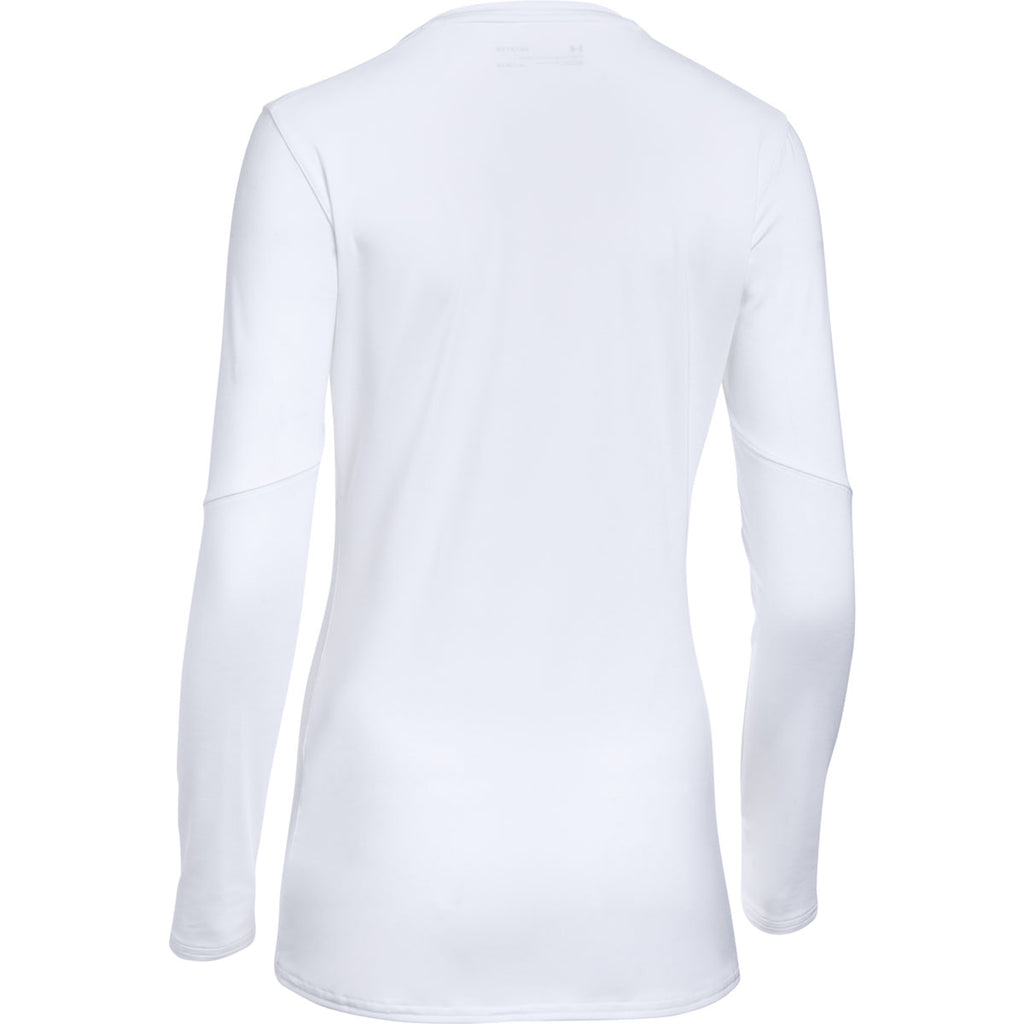 Under Armour Women's White UA Endless Power Jersey Long Sleeve
