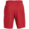 Under Armour Men's Red Pocketed Raid Shorts