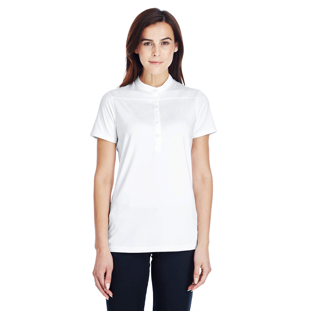 Under Armour Women's White Corporate Performance Polo