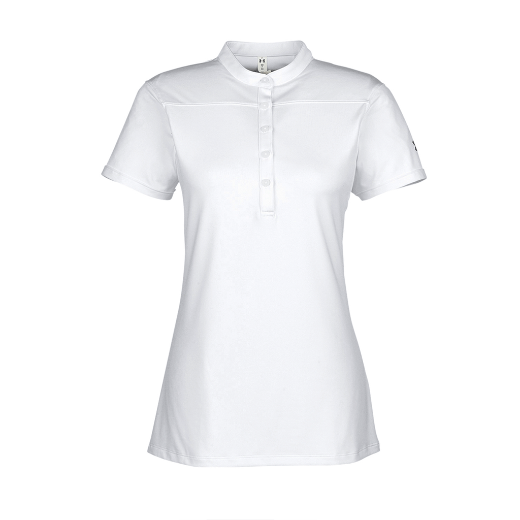 Rally Under Armour Women's White Corporate Performance Polo