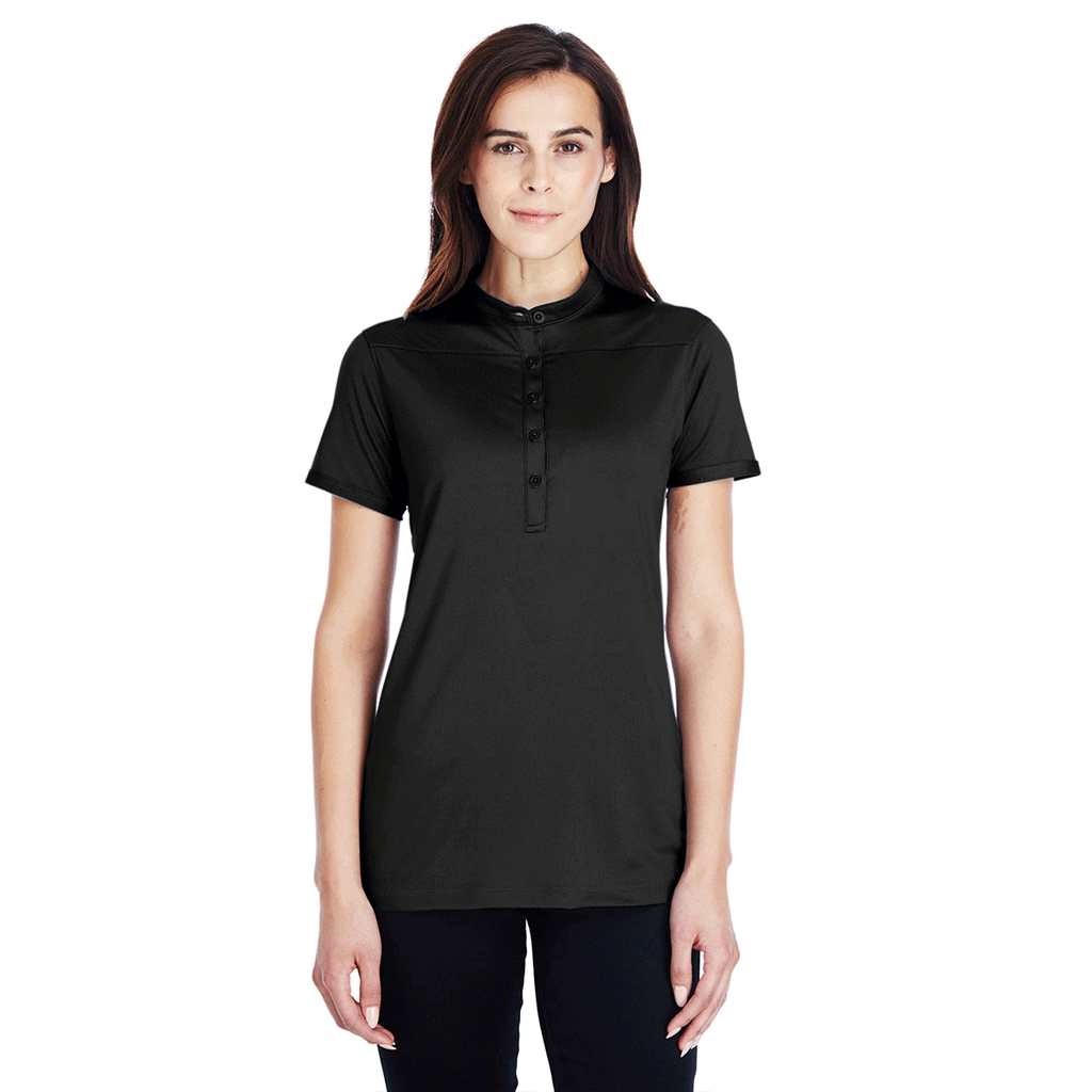 Under Armour Women's Black Corporate Performance Polo