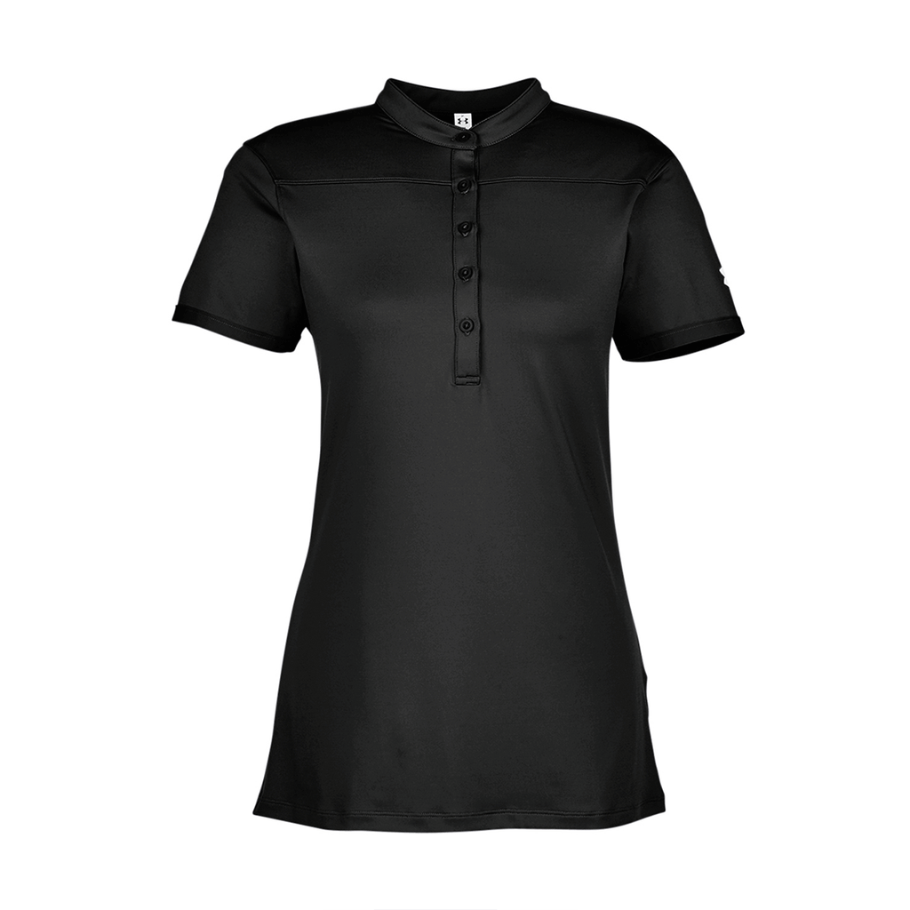Rally Under Armour Women's Black Corporate Performance Polo