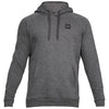 Under Armour Men's Charcoal Light Heather Rival Fleece Pullover Hoodie