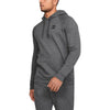 Under Armour Men's Charcoal Light Heather Rival Fleece Pullover Hoodie