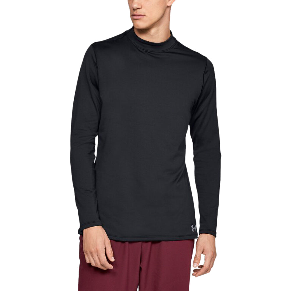 Under Armour Men's Black CG Mock Fitted