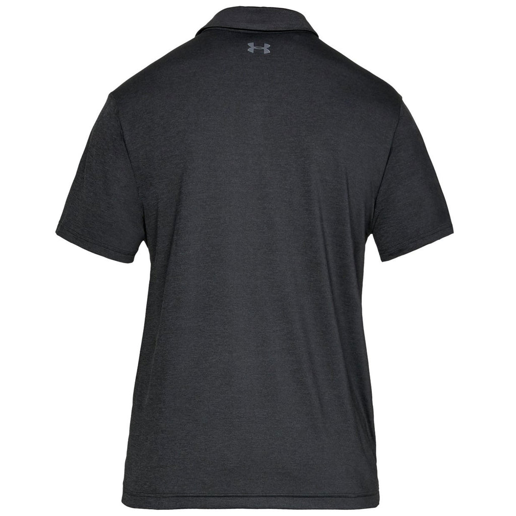 Under Armour Men's Black Playoff 2.0 Polo