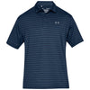 Under Armour Men's Academy Striped Playoff 2.0 Polo