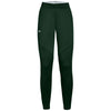 Under Armour Women's Forest Green Qualifier Hybrid Warm-Up Pant